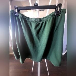 Green offline by Aerie athletic skirt, size L